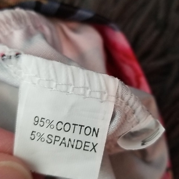 FLORAL PANTS/BOW SET - Picture 6 of 7